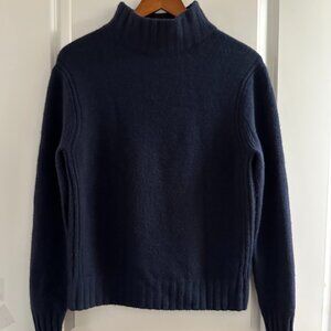 J CREW Mockneck Sweater in Supersoft yarn, size M